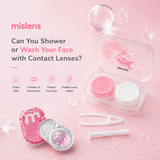 Can You Shower or Wash Your Face with Contact Lenses?
