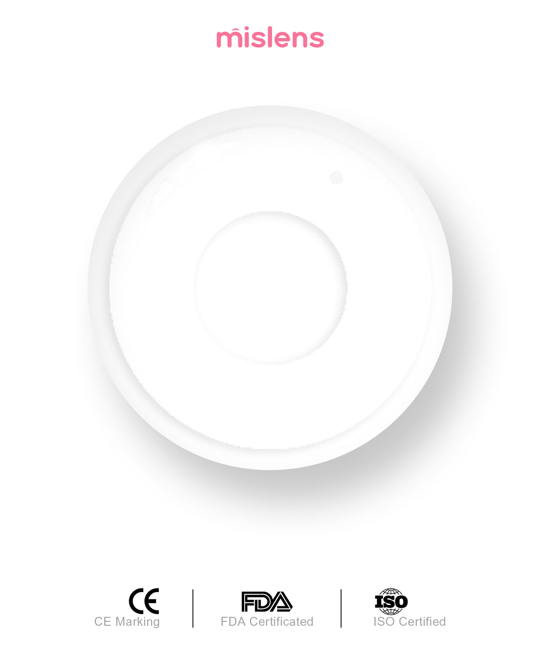 Mislens Circle White Block Cosplay