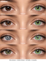 Mislens Rare Iris Green