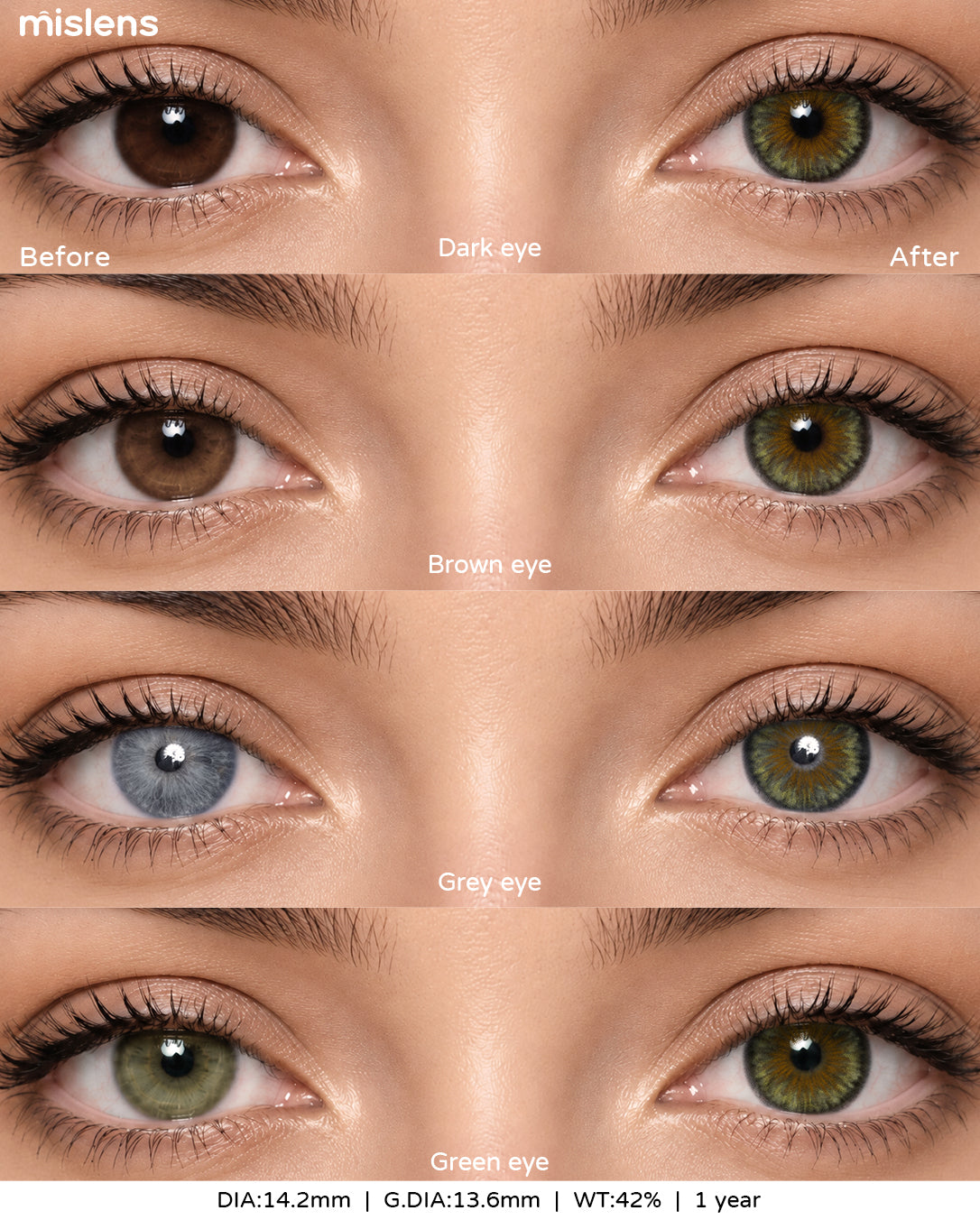 Mislens Cléopâtre vert