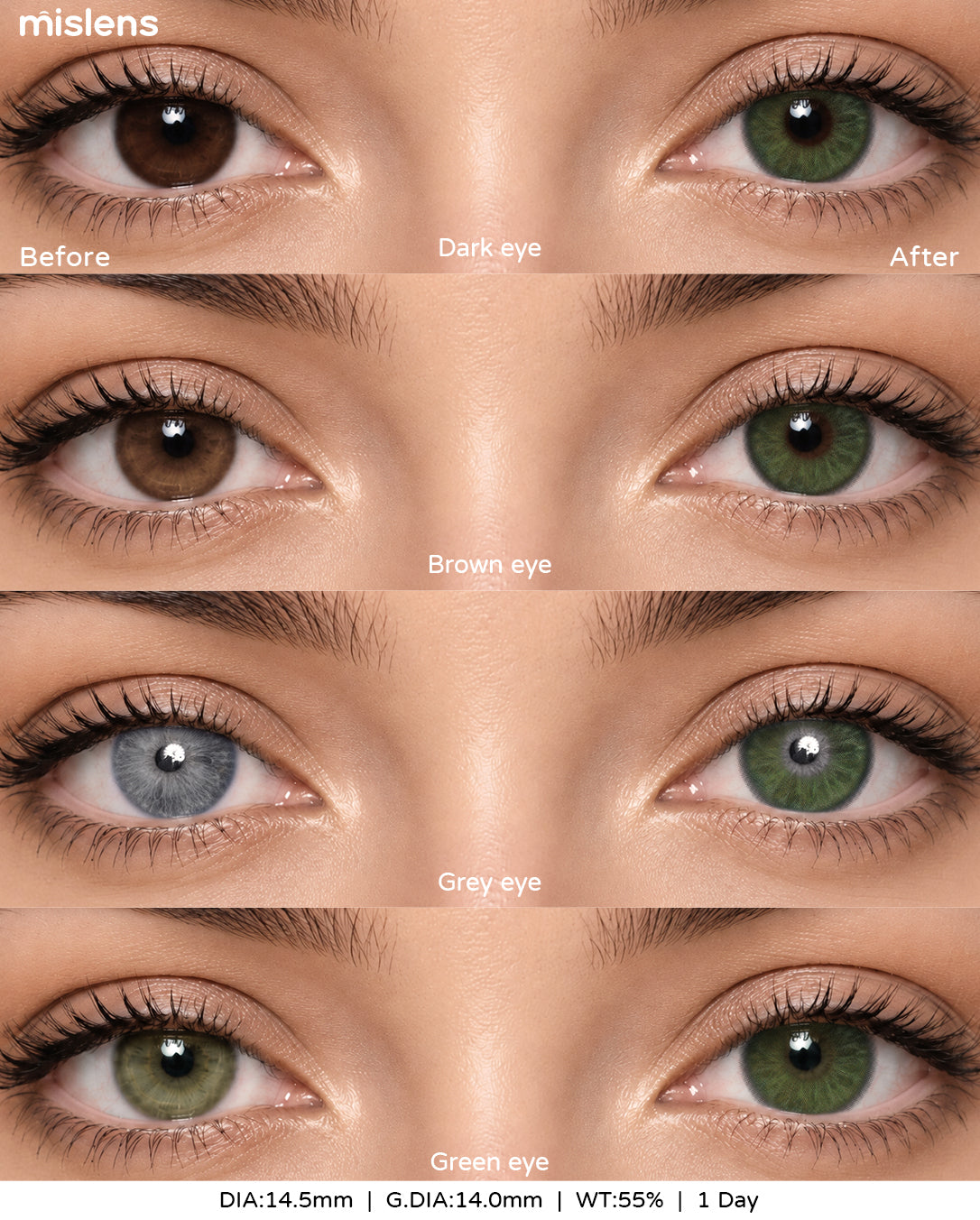 Mislens Reverie Green