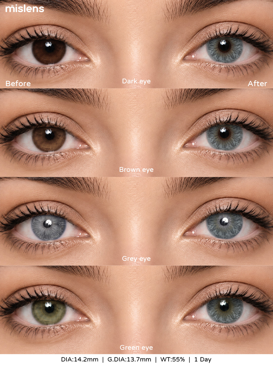 Mislens Rapture Grey
