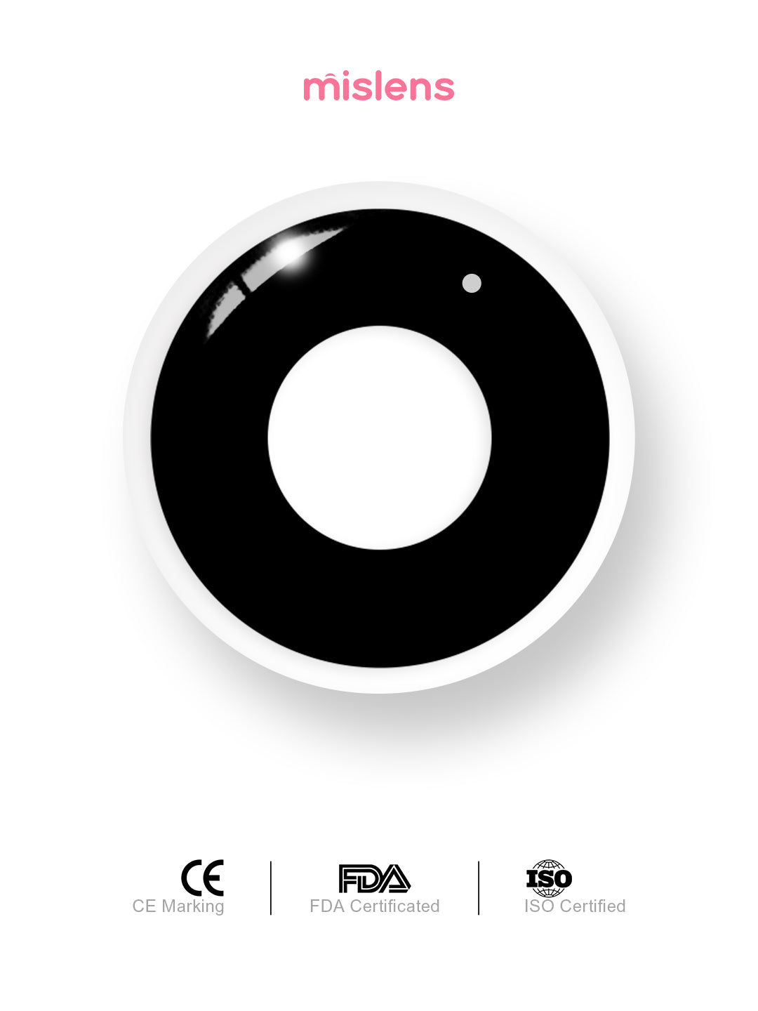 Mislens Circle Block Black Cosplay