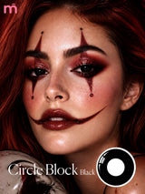 Mislens Circle Block Black Cosplay