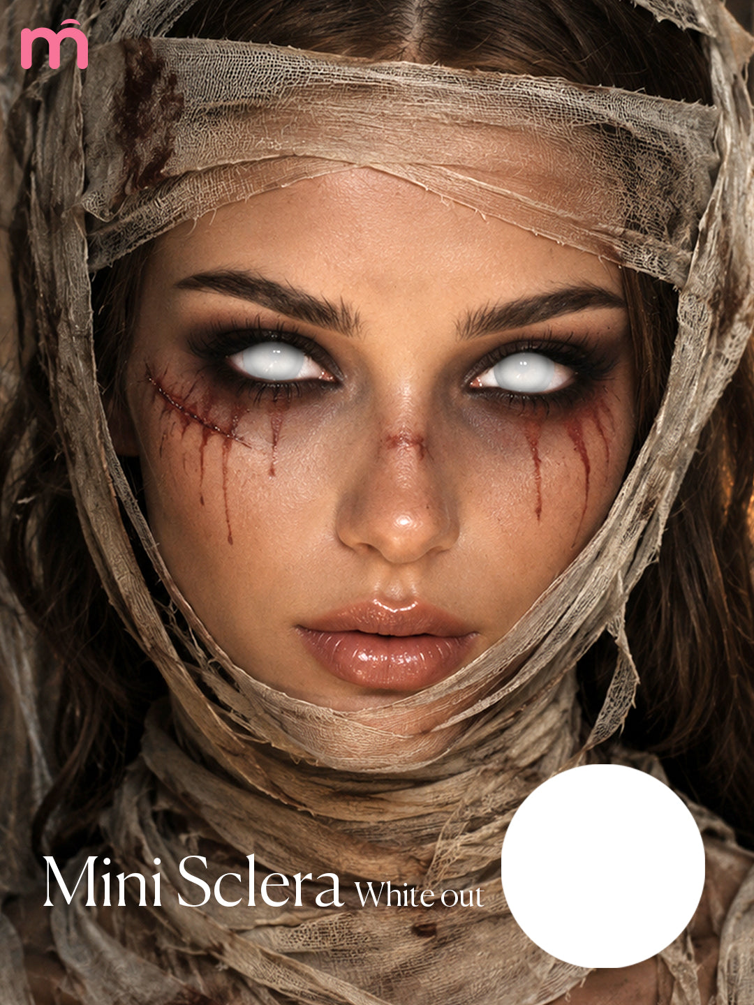 Mislens Mini Sclera White out Cosplay