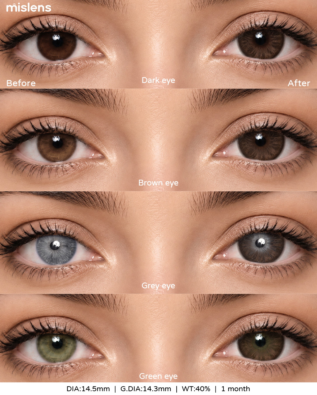 Mislens Bask Brown