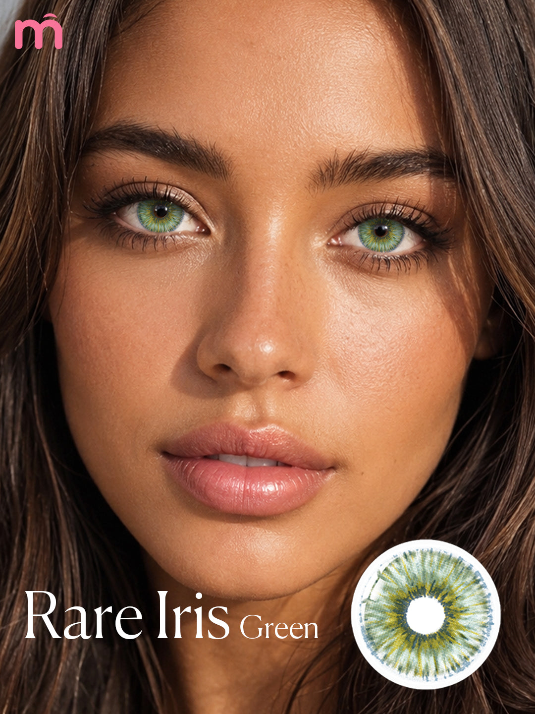 Mislens Rare Iris Green