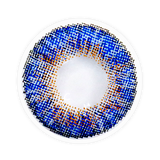 Lens-poem Three Tone Plus Blue Contact Lenses