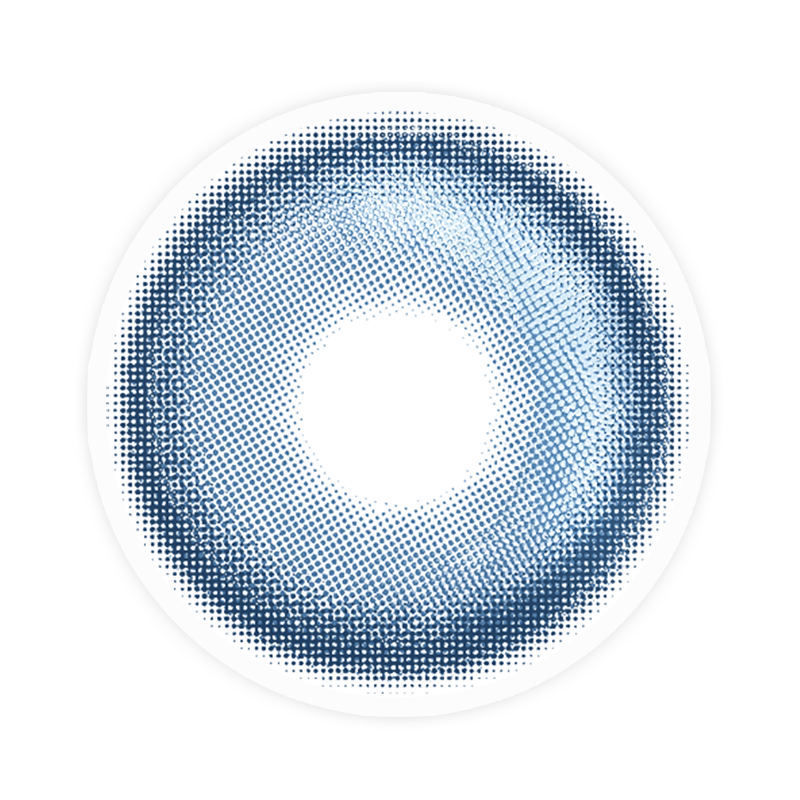 Lens-poem K4 Blue Colored Contact Lenses