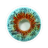 Lens-poem Marie Antoinette Blue Colored Contact Lenses