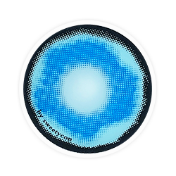 Lens-poem Platonic Blue Contact Lenses