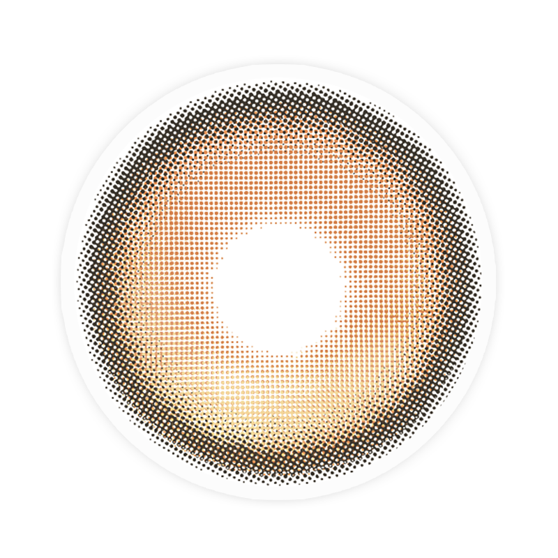 Lens-poem K4 Brown Colored Contact Lenses
