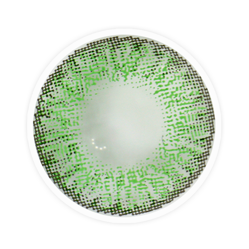 Lens-poem Three Tone Plus Gemstone Green Contact Lenses