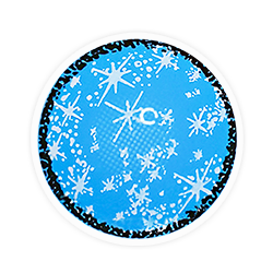 Lens-poem Starry Sky Glaciar Contact Lenses