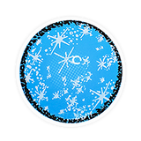 Lens-poem Starry Sky Glaciar Contact Lenses