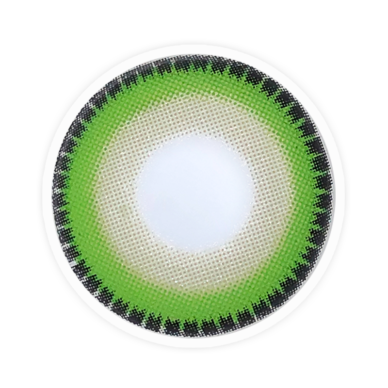 Lens-poem Yummy Green Colored Contact Lenses