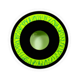 Lens-poem Nebulos Green Colored Contact Lenses