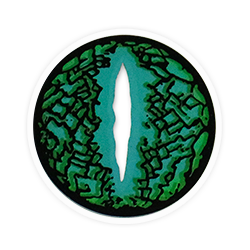 Lens-poem Lizard Eye Green Contact Lenses