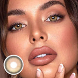 Lens-poem K4 Brown Colored Contact Lenses
