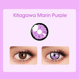 Lens-poem Kitagawa Marin Purple Cosplay Contact Lenses