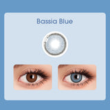 Lens-poem Bassia Blue Colored Contact Lenses