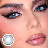 Lens-poem Bassia Blue Colored Contact Lenses