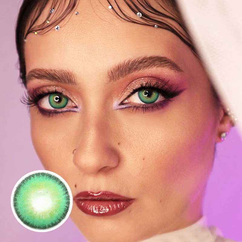 Lens-poem Classical Matcha Colored Contact Lenses