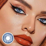 Lens-poem Cocktail Blue Margarita Colored Contact Lenses