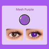 Lens-poem Mesh Purple Contact Lenses