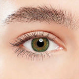 Lens-poem Three Tone Plus Green Contact Lenses