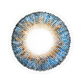 Lens-poem Three Tone Plus Ocean Blue Contact Lenses