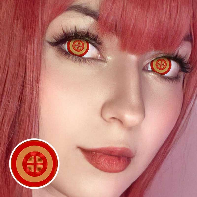 Lens-poem Chainsaw Man POWER II Colored Contact Lenses