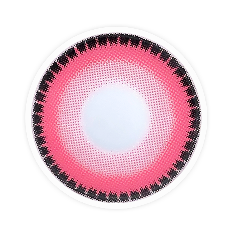 Lens-poem Yummy Pink Colored Contact Lenses