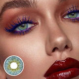 Lens-poem New New York Retro Marble Colored Contact Lenses