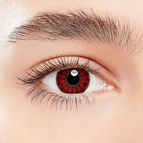 Lens-poem Spider Web Black Colored Contact Lenses