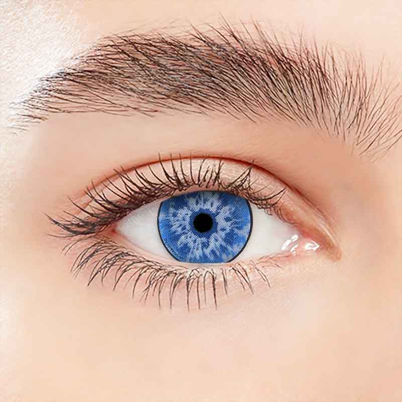 Lens-poem White Walker Rim Contact Lenses