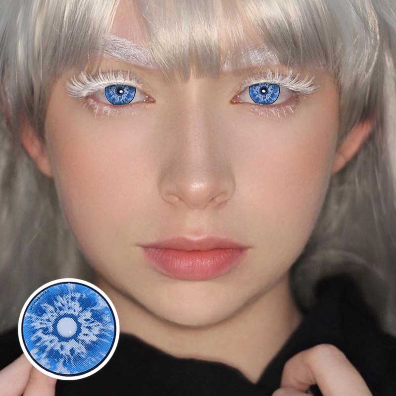 Lens-poem White Walker Rim Contact Lenses