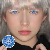 Lens-poem White Walker Rim Contact Lenses