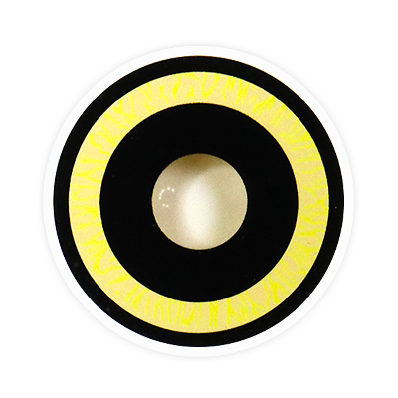 Lens-poem Nebulos Yellow Colored Contact Lenses