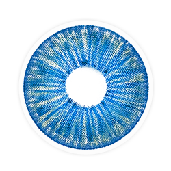 【U.S Warehouse】Lens-poem New York Pro Blue Colored Contact Lenses