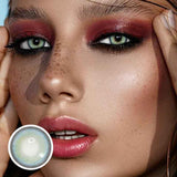 Lens-poem Himalaya Blue Colored Contact Lenses
