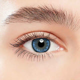 Lens-poem Mirage Blue Colored Contact Lenses