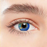Lens-poem Anime Blue Colored Contact Lenses