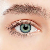 Lens-poem Himalaya Blue Colored Contact Lenses