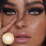 【U.S Warehouse】Lens-poem Wildcat Brown Colored Contact Lenses