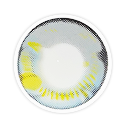 Lens-poem Anime Gray Colored Contact Lenses