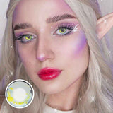 Lens-poem Anime Gray Colored Contact Lenses