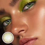Lens-poem Wildcat Green Colored Contact Lenses