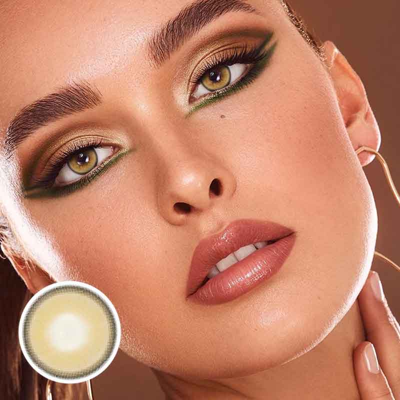 Lens-poem Himalaya Grey Colored Contact Lenses