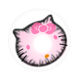 Lens-poem Kitty Pink Colored Contact Lenses